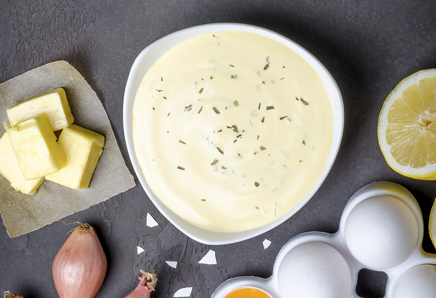 Salsa holandesa-receta