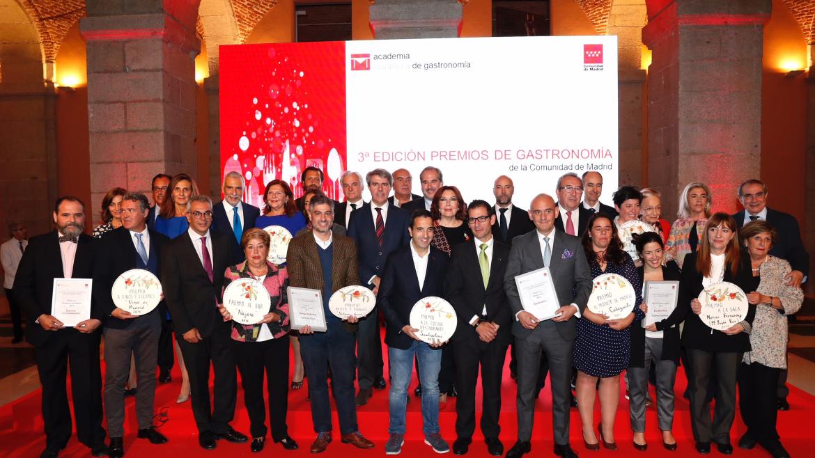 Premios de Gastronomia de La Comunidad de Madrid-III-edicion