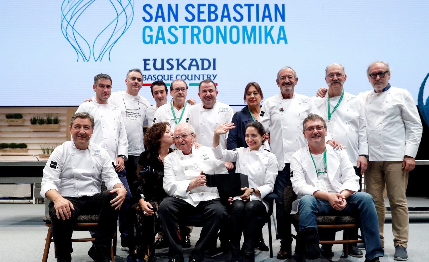 San Sebastian Gastronomika-2018-homenaje-Juan-Mari-Arzak