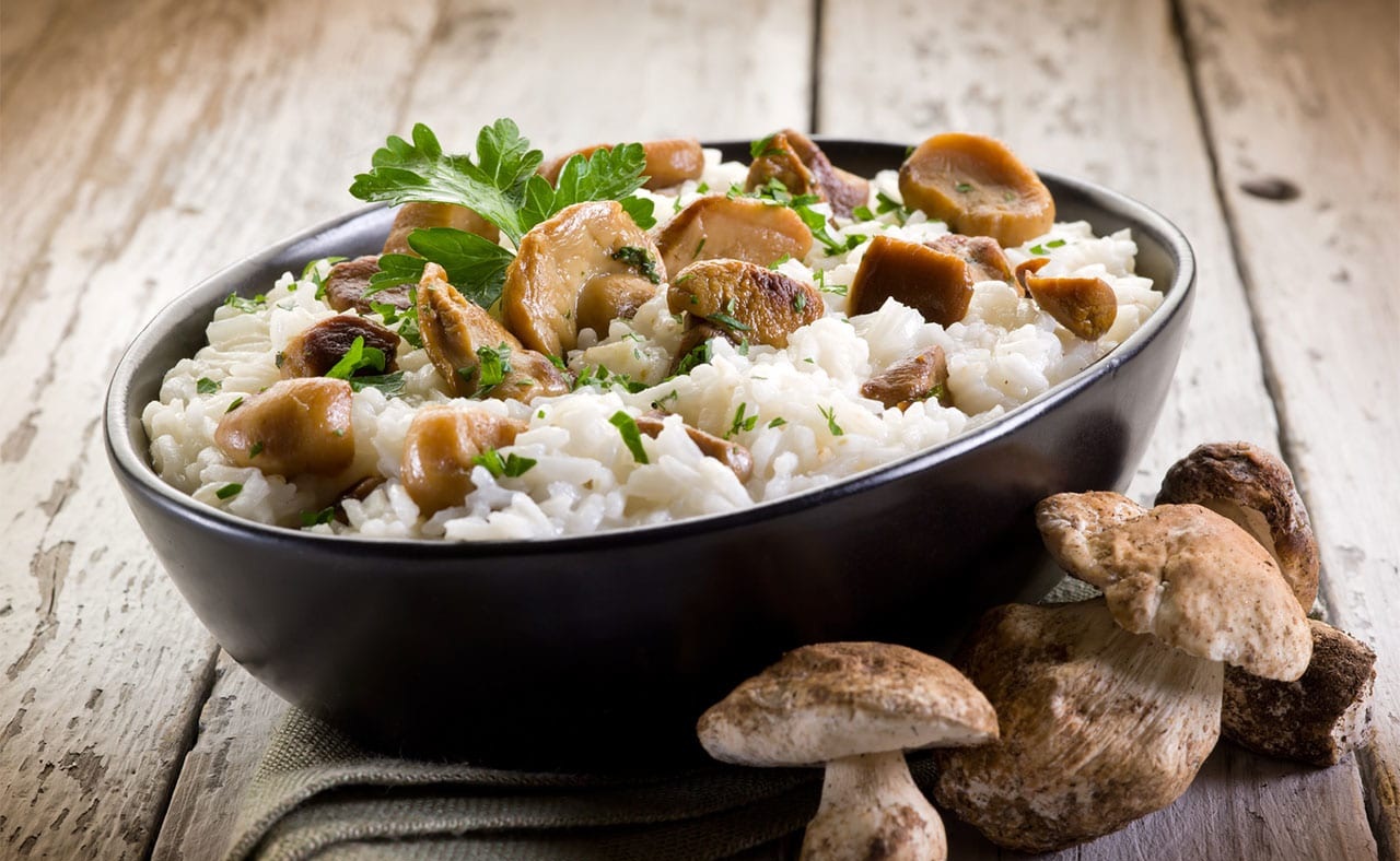 Risotto de setas