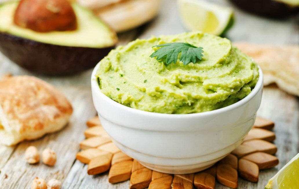 aguacate-Hummus de aguacate