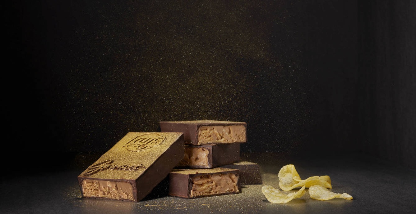 Turrón de patatas fritas