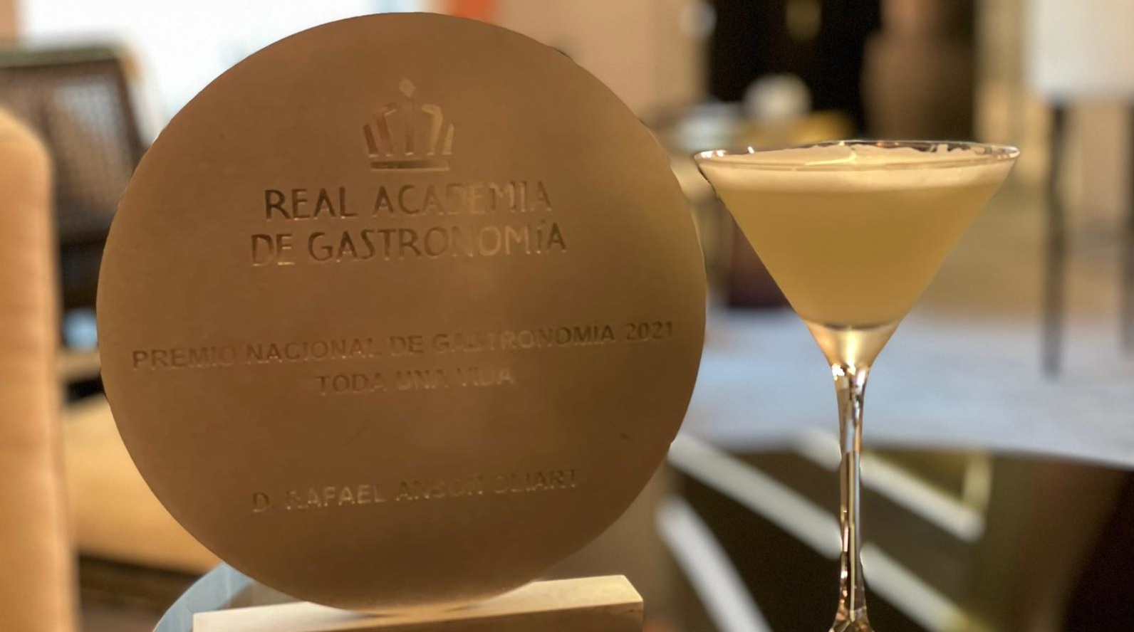 Rafael Ansón-Premio Nacional de Gastronomía 