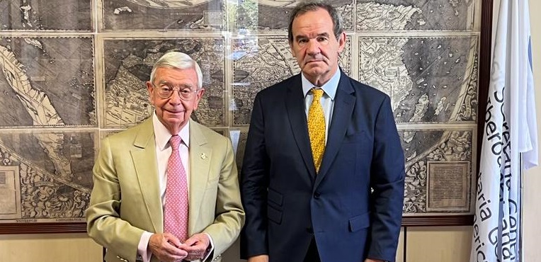 Rafael Ansón y Andrés Allamand
