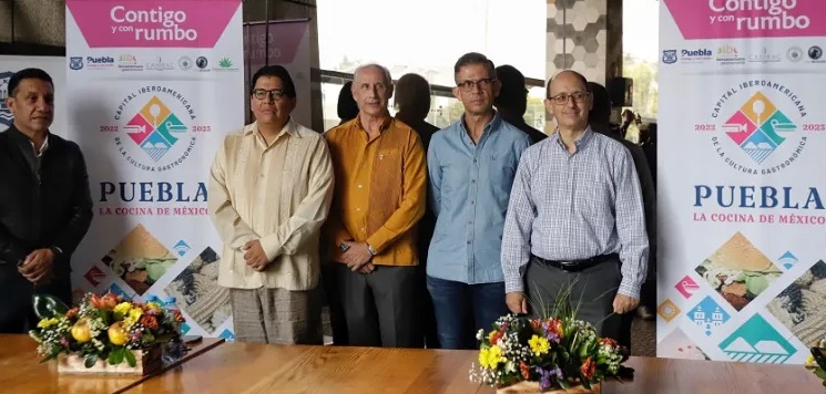 rueda de prensa Puebla