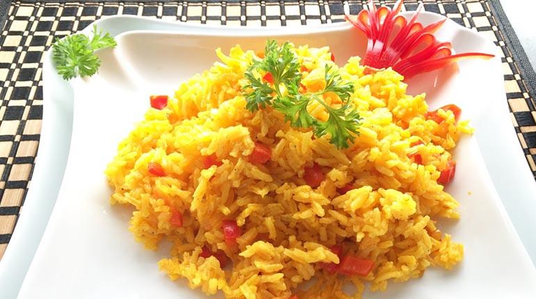 Arroz con maíz a