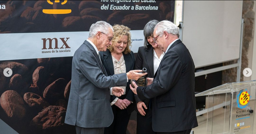 El hallazgo que sitúa el origen del cacao en Ecuador está en el Museo del Chocolate de Barcelona