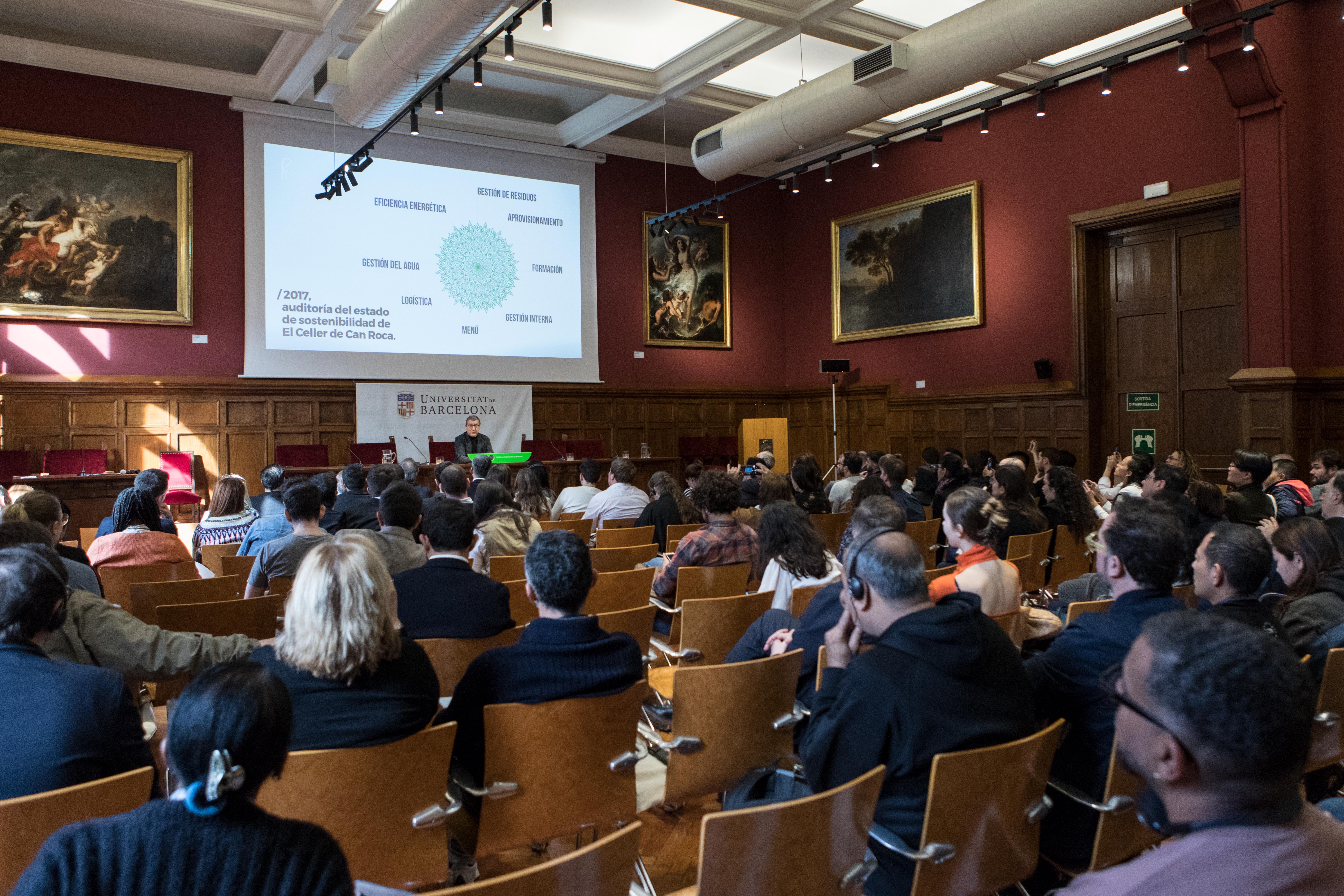 Ponencia Joan Roca en el Science & Cooking World Congress Barcelona 2022