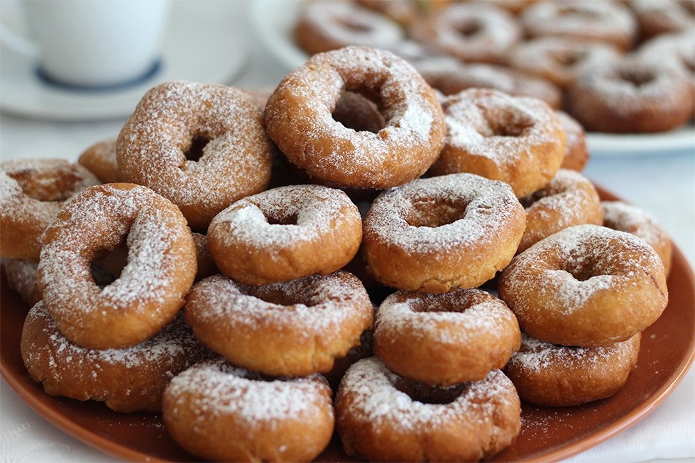 Rosquillas azucaradas 