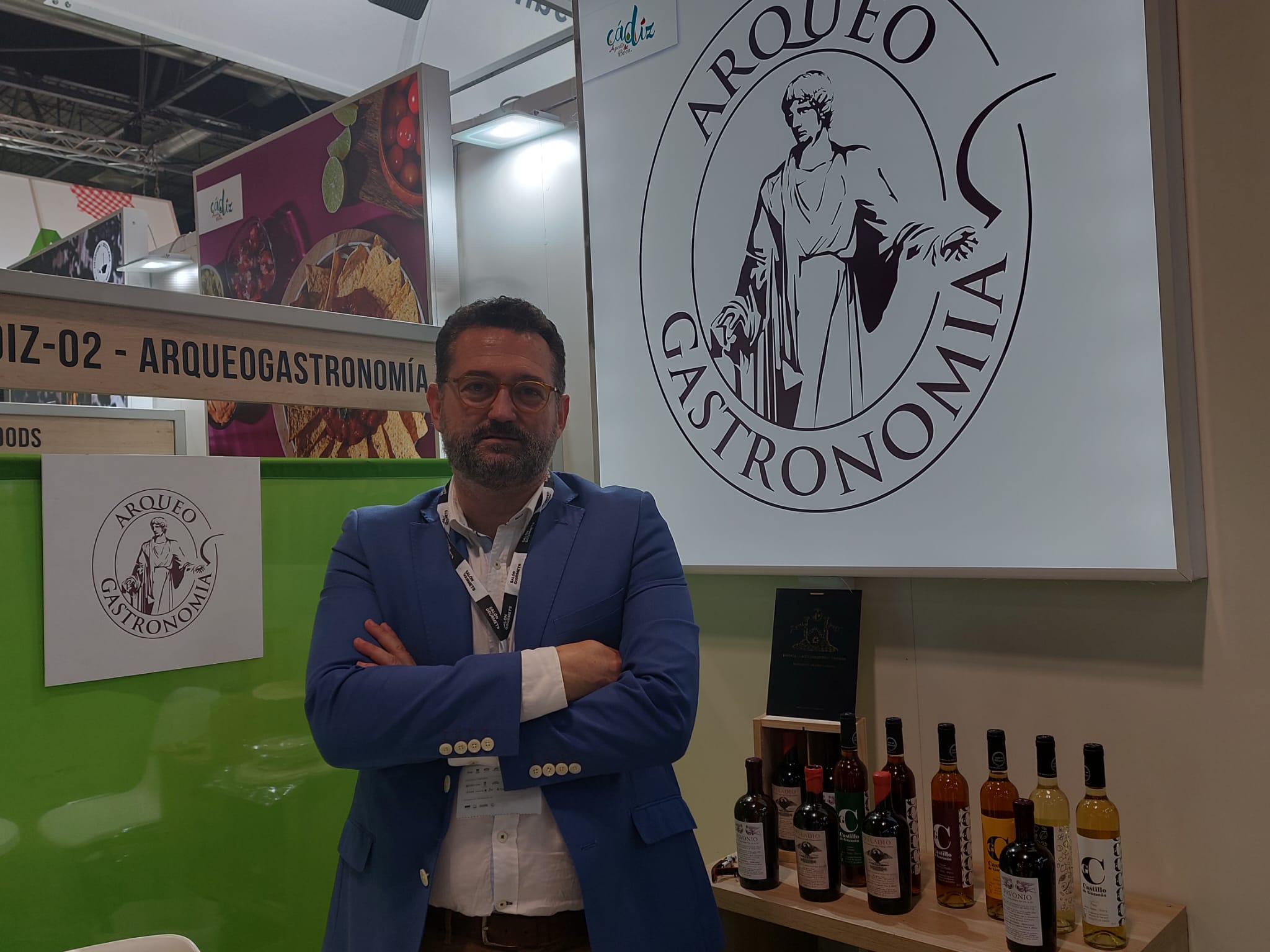 Manuel León durante la 36ª edición de Salón Gourmets