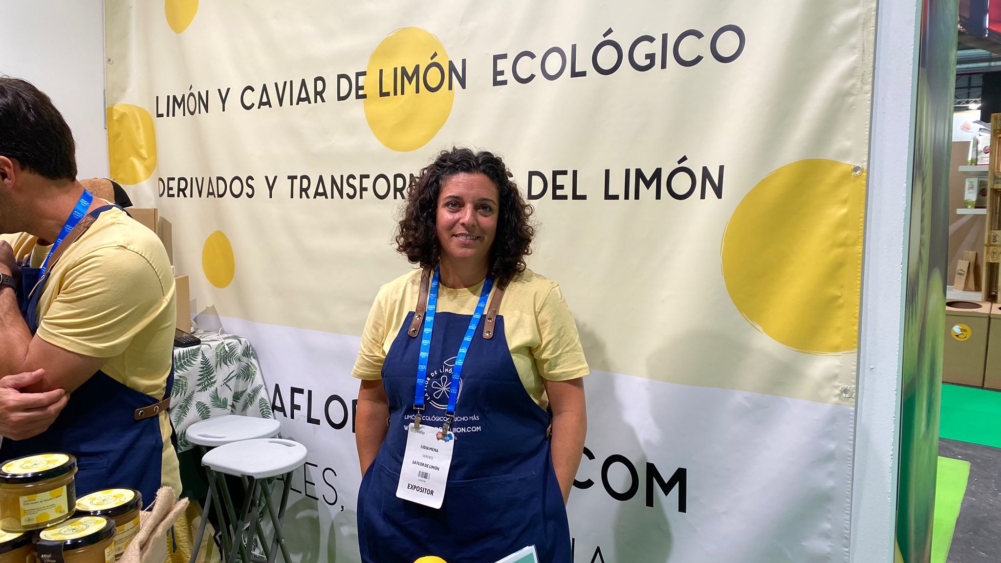 Lidia Mena, gerente de La Flor de Limón