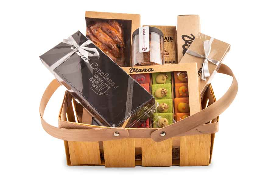 Viena Capellanes y sus cestas