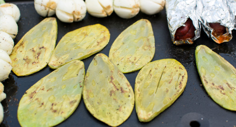 nopal a la parrilla