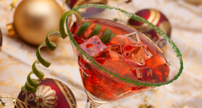 cócteles para Nochebuena