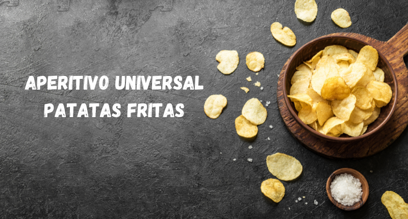 patatas fritas, un aperitivo