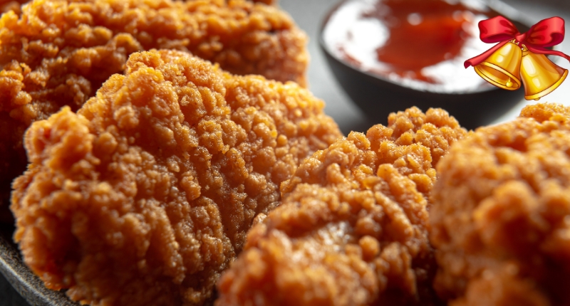 cena navideña en Japón