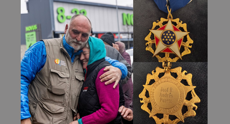 chef josé andres medalla presidencial
