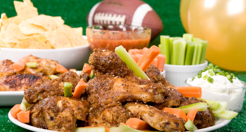 alitas de pollo superbowl