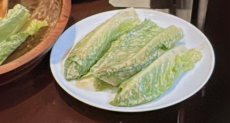 La auténtica ensalada Caesar 