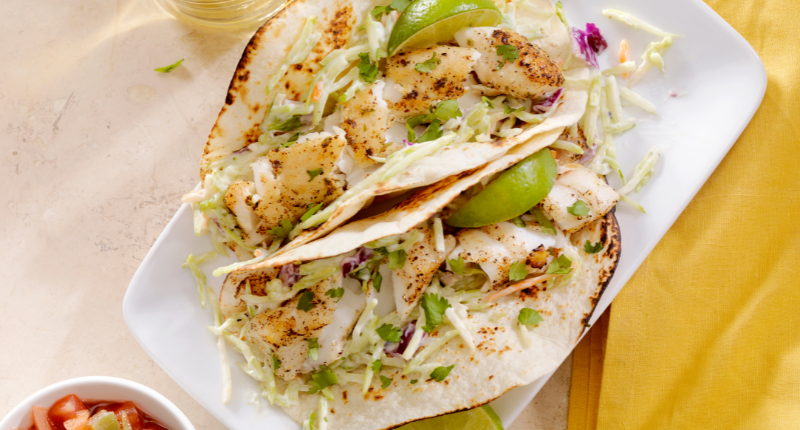 Tacos de Pescado del Pacífico