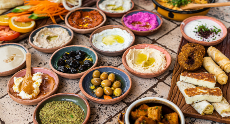 Kahvalti es el enorme desayuno turco 