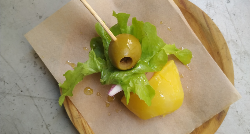 Grillo, un pintxo recuperado en Bilbao