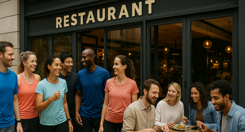 Running y cocina: la tendencia que une deporte, gastronomía y vida social