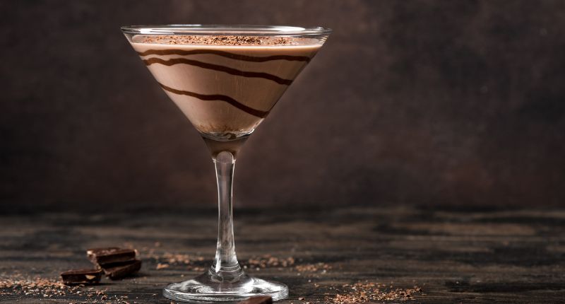 cocteles con chocolate
