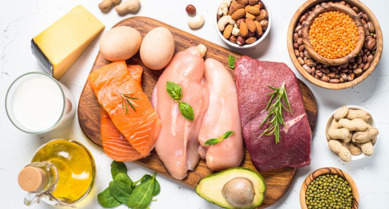 alimentos con proteína para dieta