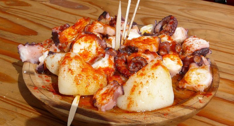 platos españoles pulpo a la gallega