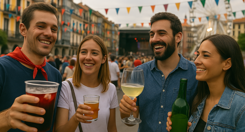 Semana Grande: kalimotxo vs txakoli