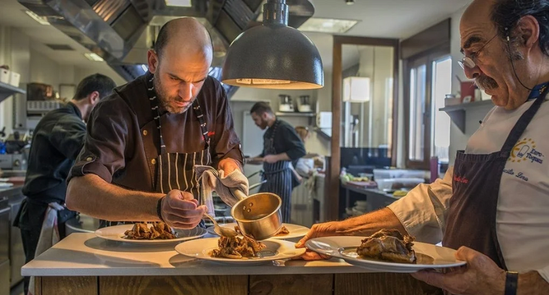 Luis Alberto Lera, alcalde del colectivo de cocineros rurales