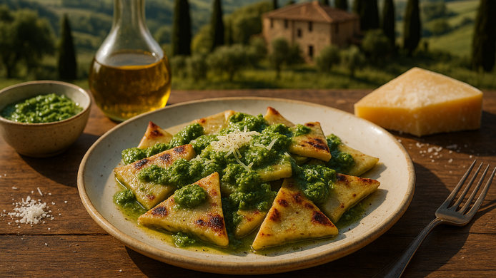 Testaroli: la pasta más antigua del mundo 