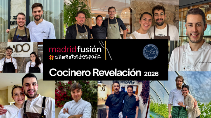 Candidatos de Cocinero Revelación de Madrid Fusión 2026