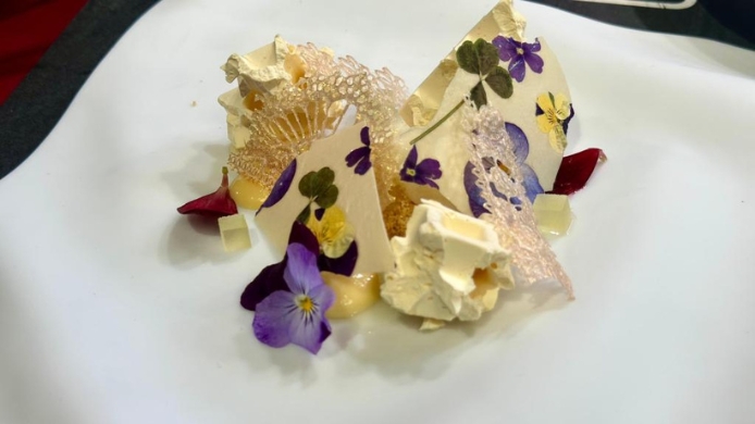 postre de Agua de colonia de Jordi Cruz 