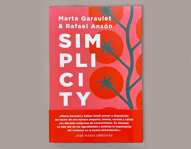 Portada del libro “Simplicity”, de Marta Garaulet y Rafael Ansón. (Foto: Rafael Ansón)