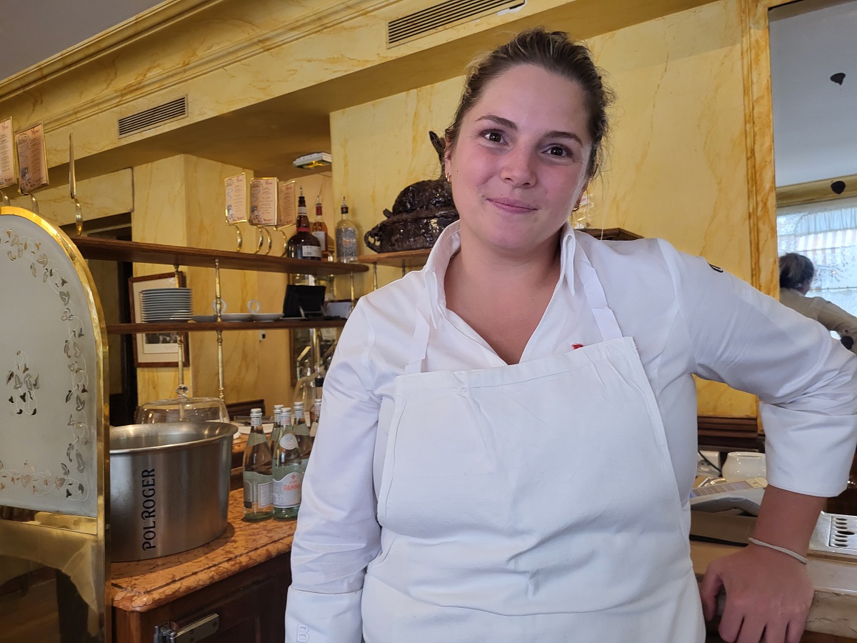 La chef Kelly Jolivet  