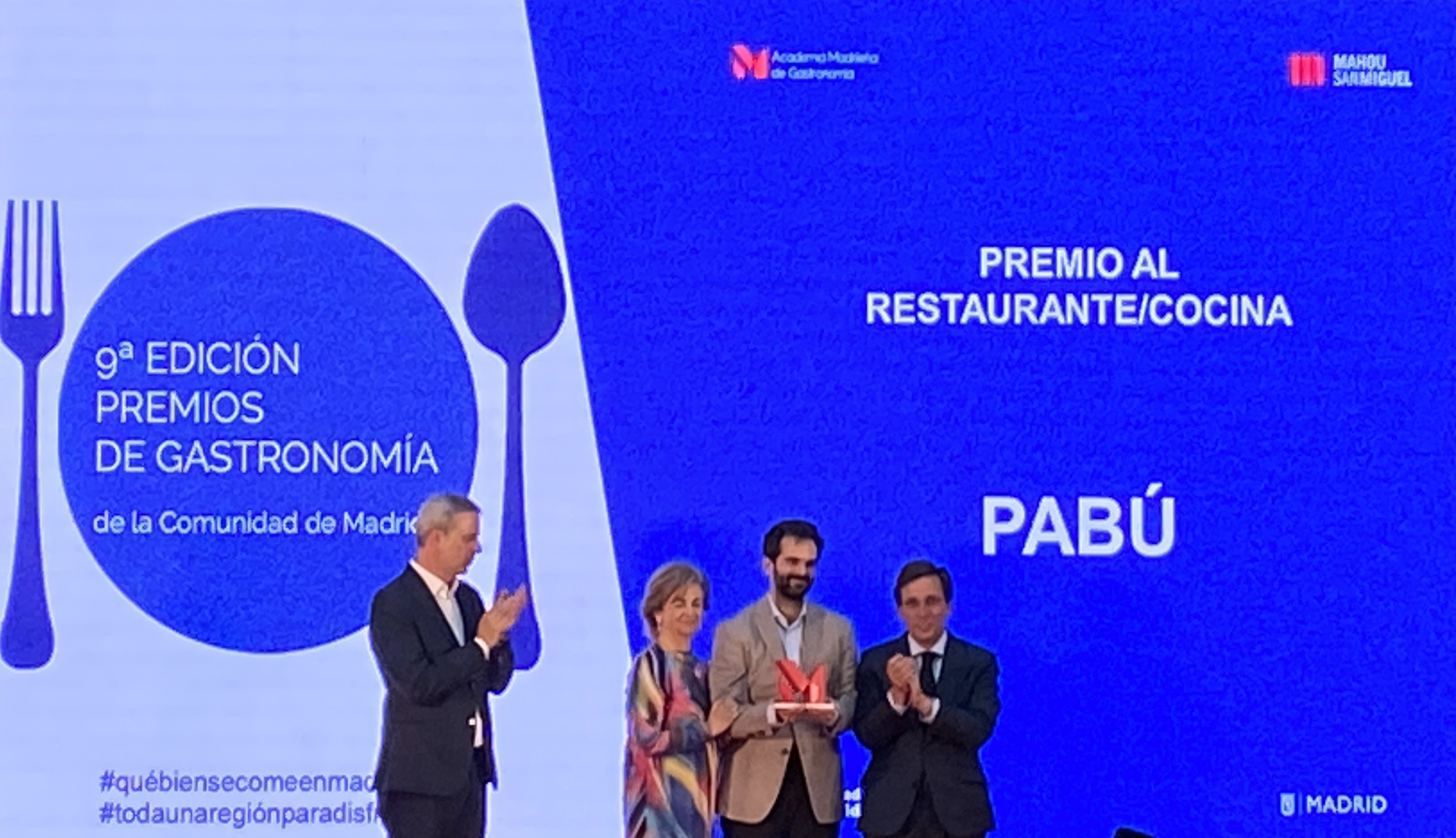 gastronomía Madrid Pabú