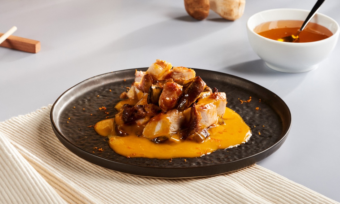 Conejo-Lomo-de-conejo-con-naranja-y-miel