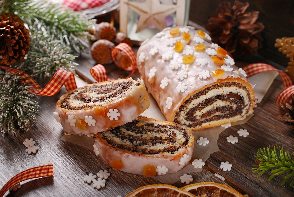 postres navideños-Makowiec