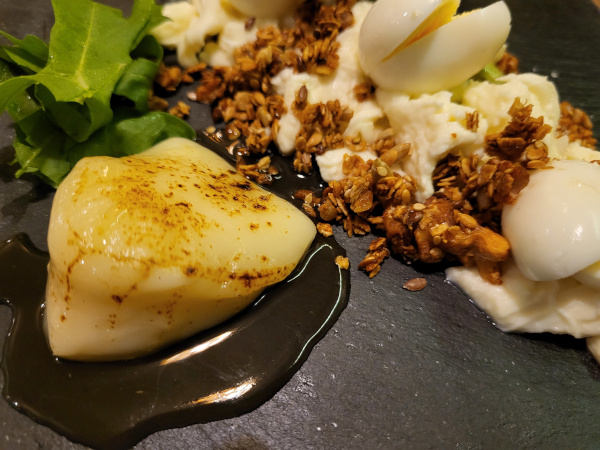 Muestra de platos del chef azoreño