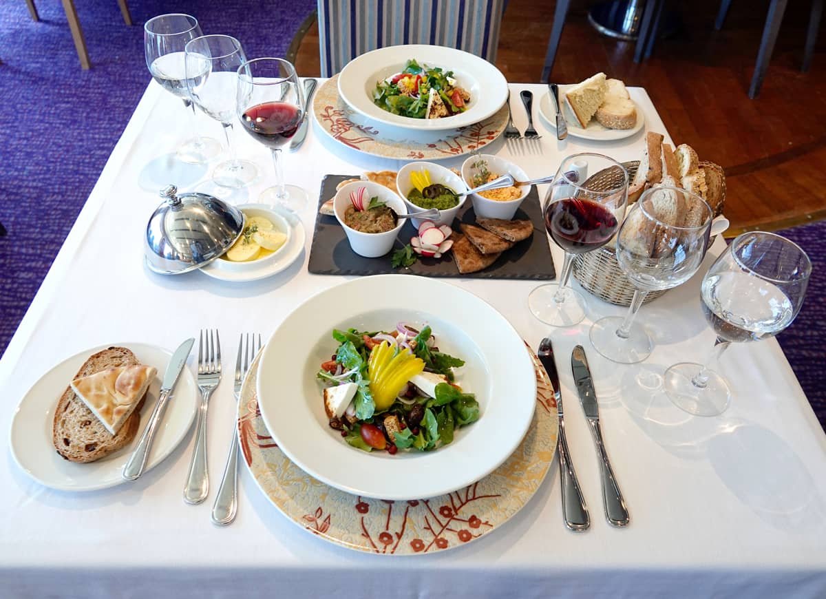 Celestyal Cruises-menú