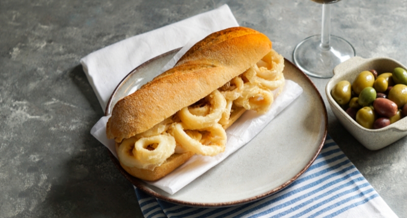 bocata de calamares