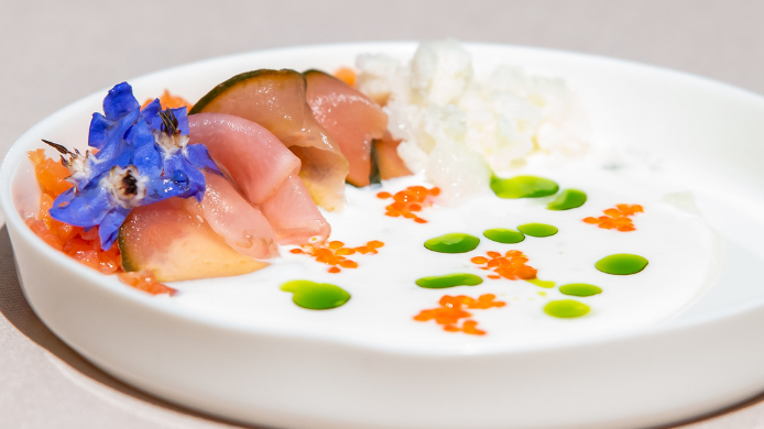 Un plato de Uros Stefelin en Andorra Taste