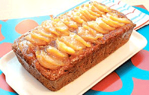 Budín navideño con peras, simple y delicioso para las fiestas