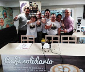 Un café solidario para conseguir más de 5.000 kgs de provisiones para el banco de alimentos