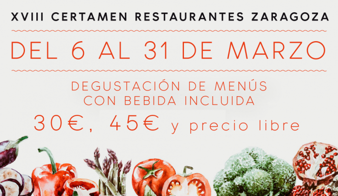 Certamen de Restaurantes de Zaragoza 2017