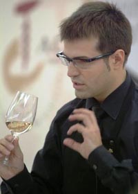 César Cánovas, sumiller de Monvínic, Premio Nacional de Gastronomía de España al Mejor Sumiller