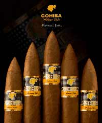 Cohiba Pirámides Extra, un maridaje de lujo