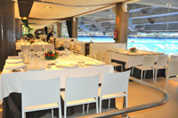 Comer en el Estadio Santiago Bernabéu